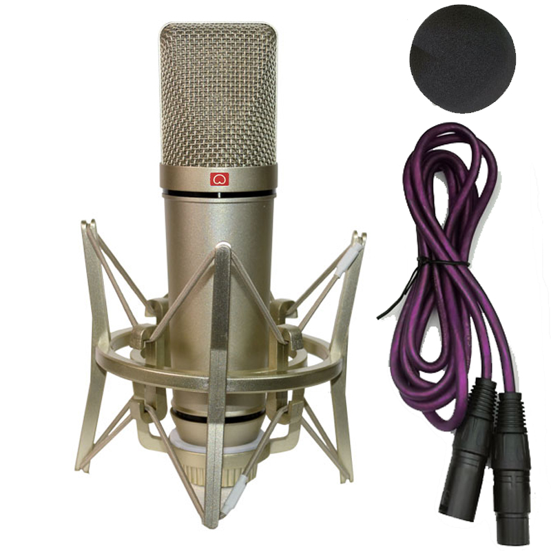 Shure Mic Sm58 - Microfone condensador profissional para pc, computador,
