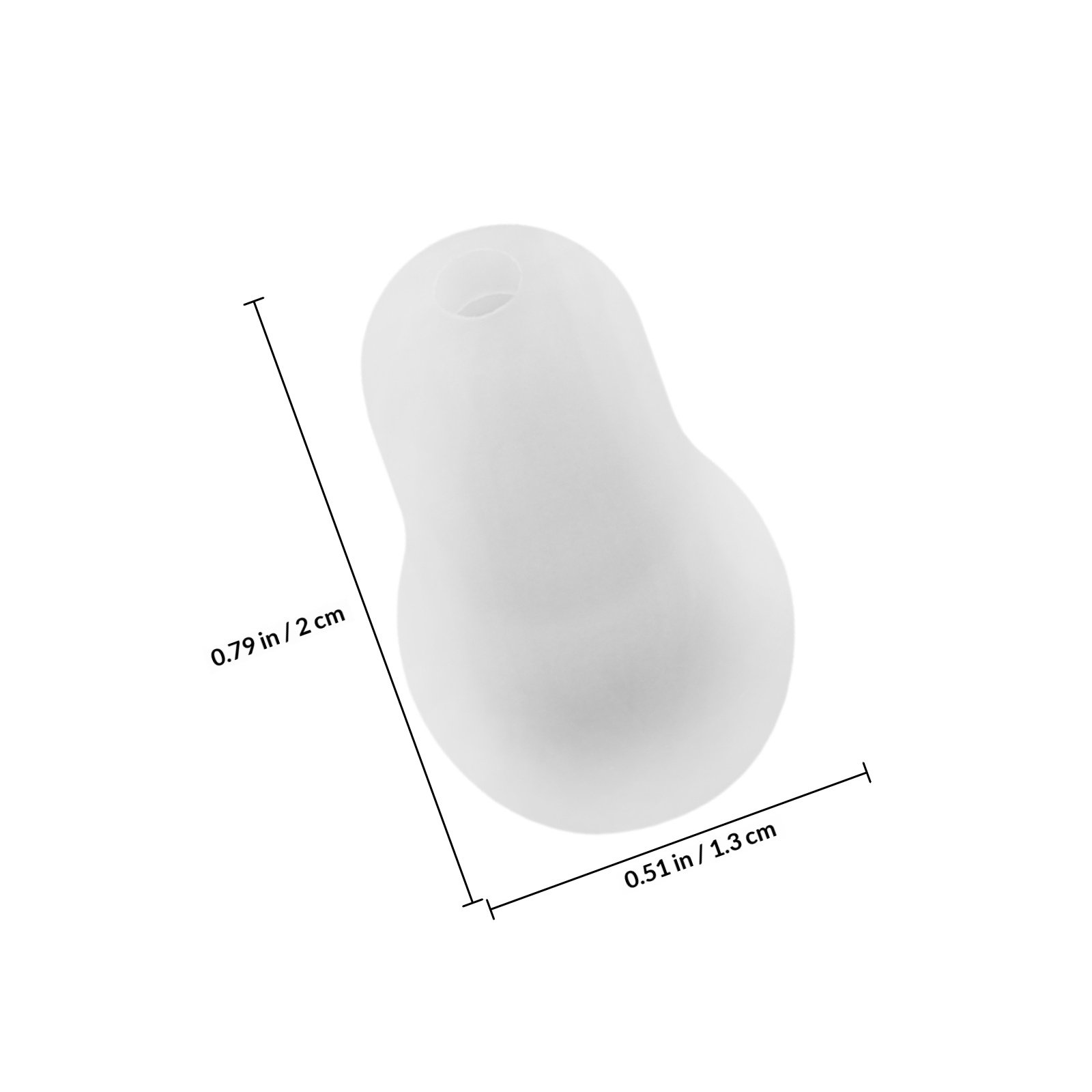 4 Peças de Substituições de Po - Silicone Ear Tip Replacement avaliação e preço
