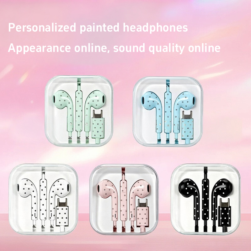 Fone de ouvido tipo C com esta - Wired Earphone Mic avaliação e preço