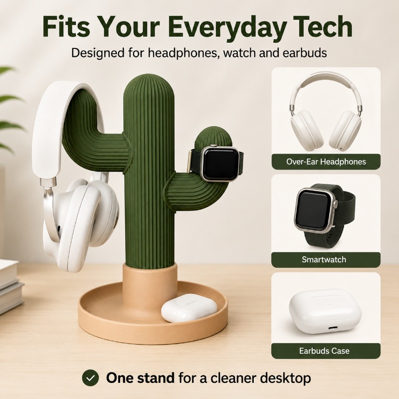 Suporte Minimalista para Fones - Headphone Stand Desk avaliação e preço